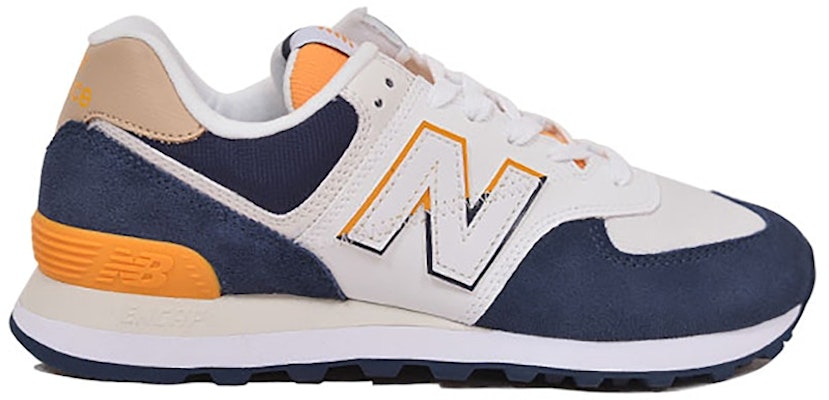 New Balance 574 White Navy Yellow ML574SUR Buy New Balance 574 White Navy Yellow ML574SUR