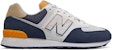 New Balance 574 Putih Navy Kuning ML574SUR
