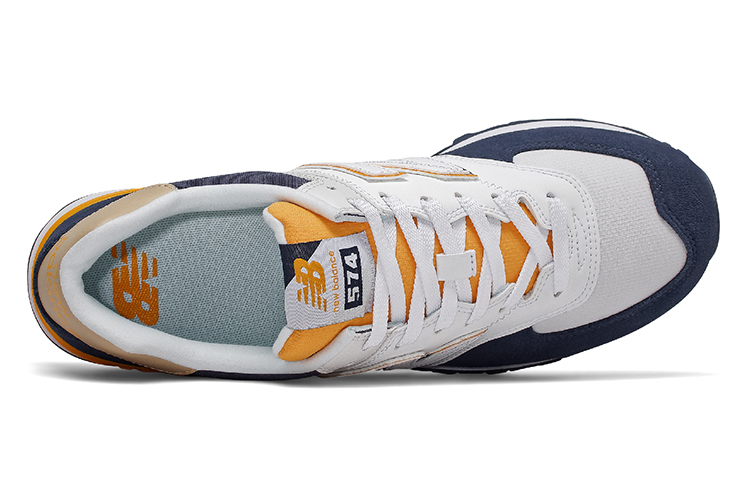 Lookbook New Balance 574 白色 海軍藍 黃色 ML574SUR