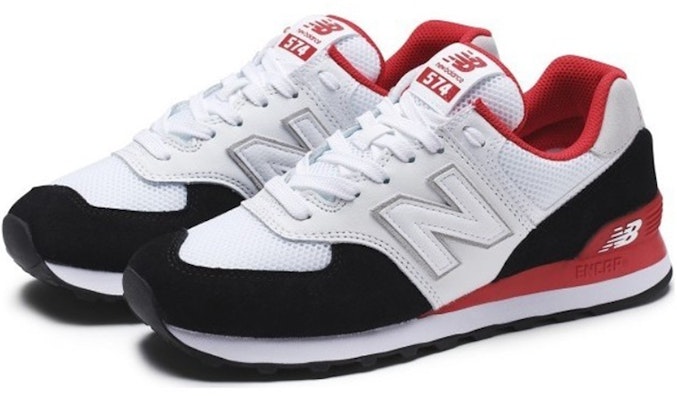 New Balance 574 Putih Merah Hitam ML574NSB Order New Balance 574 Putih Merah Hitam ML574NSB