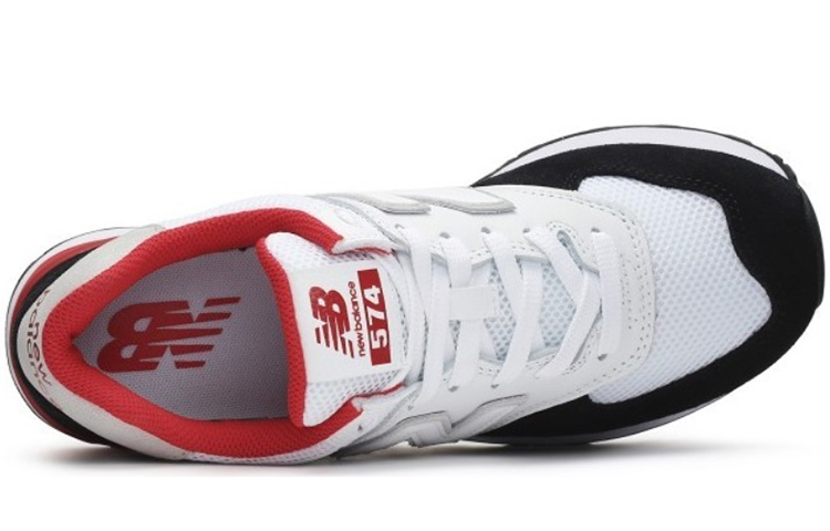 Lookbook ニューバランス574 白赤黒 ML574NSB