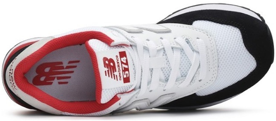 New Balance 574 Putih Merah Hitam ML574NSB Lookbook New Balance 574 Putih Merah Hitam ML574NSB