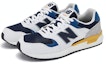 Lookbook New Balance 574 Putih/Kuning/Biru ML570ATS