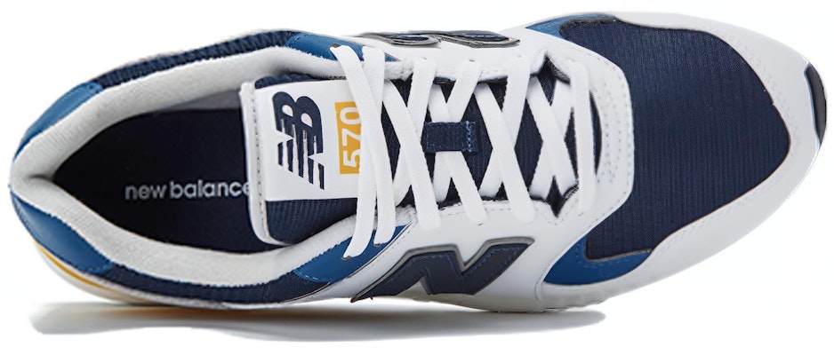 New Balance 574 Putih/Kuning/Biru ML570ATS Shop New Balance 574 Putih/Kuning/Biru ML570ATS