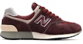 Order New Balance NB 574 低幫 跑步鞋 男女同款 酒紅色