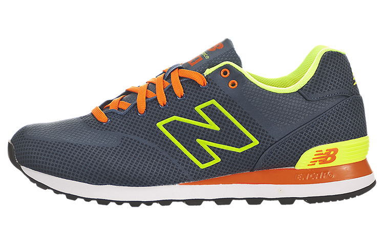 NB 574 Woven Low Cut Blue/Yellow