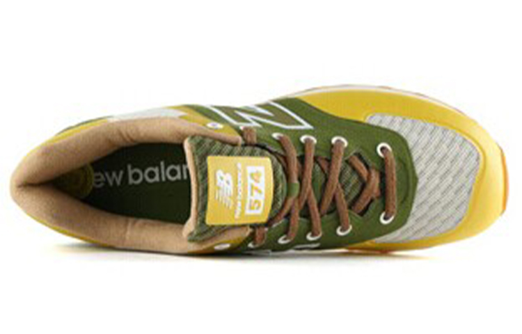 Lookbook New Balance 574 Amarillo/Verde ML574XYG