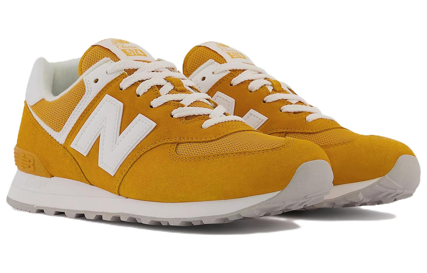 Lookbook New Balance 574 Kuning Putih (2022) ML574PJ2