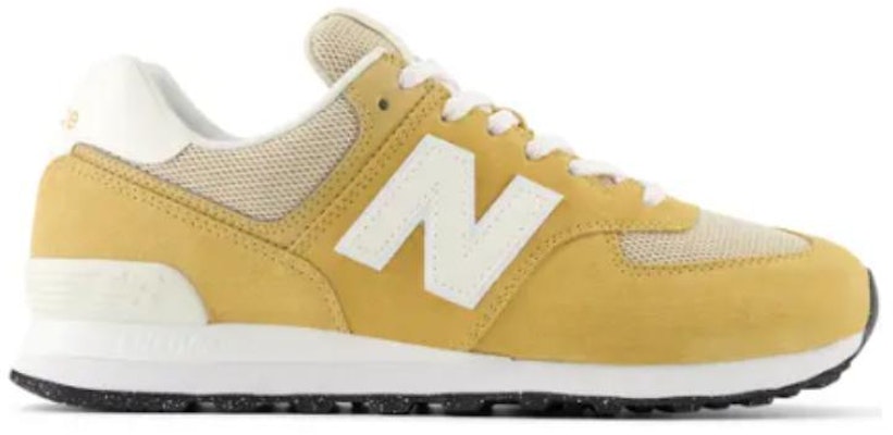 新百伦 NB 574 舒适減震耐磨 低幫跑步鞋 男女同款 白黃 Order 新百伦 NB 574 舒适減震耐磨 低幫跑步鞋 男女同款 白黃