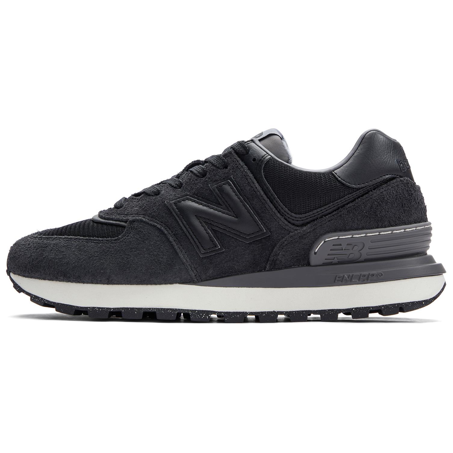 New Balance 574LG Black Casual Sneakers - Comfort, Durability & Support U574LGGB