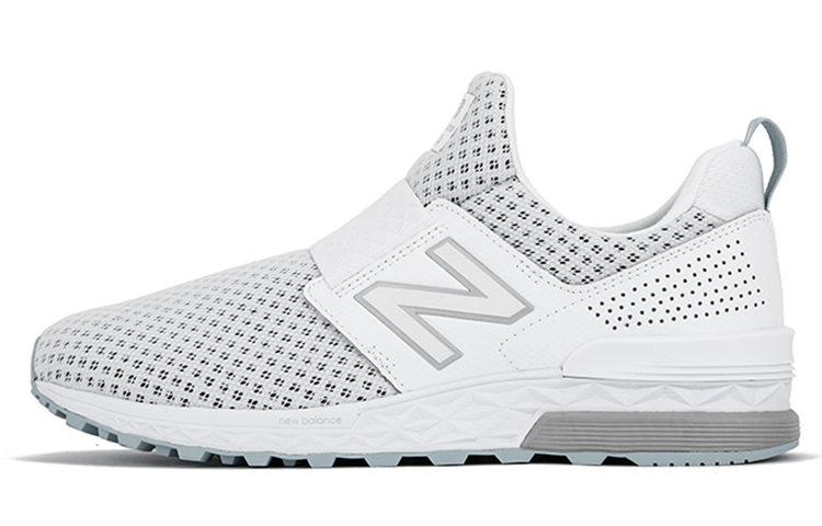 Buy ニューバランス 574 グレー/ホワイト MS574DSW