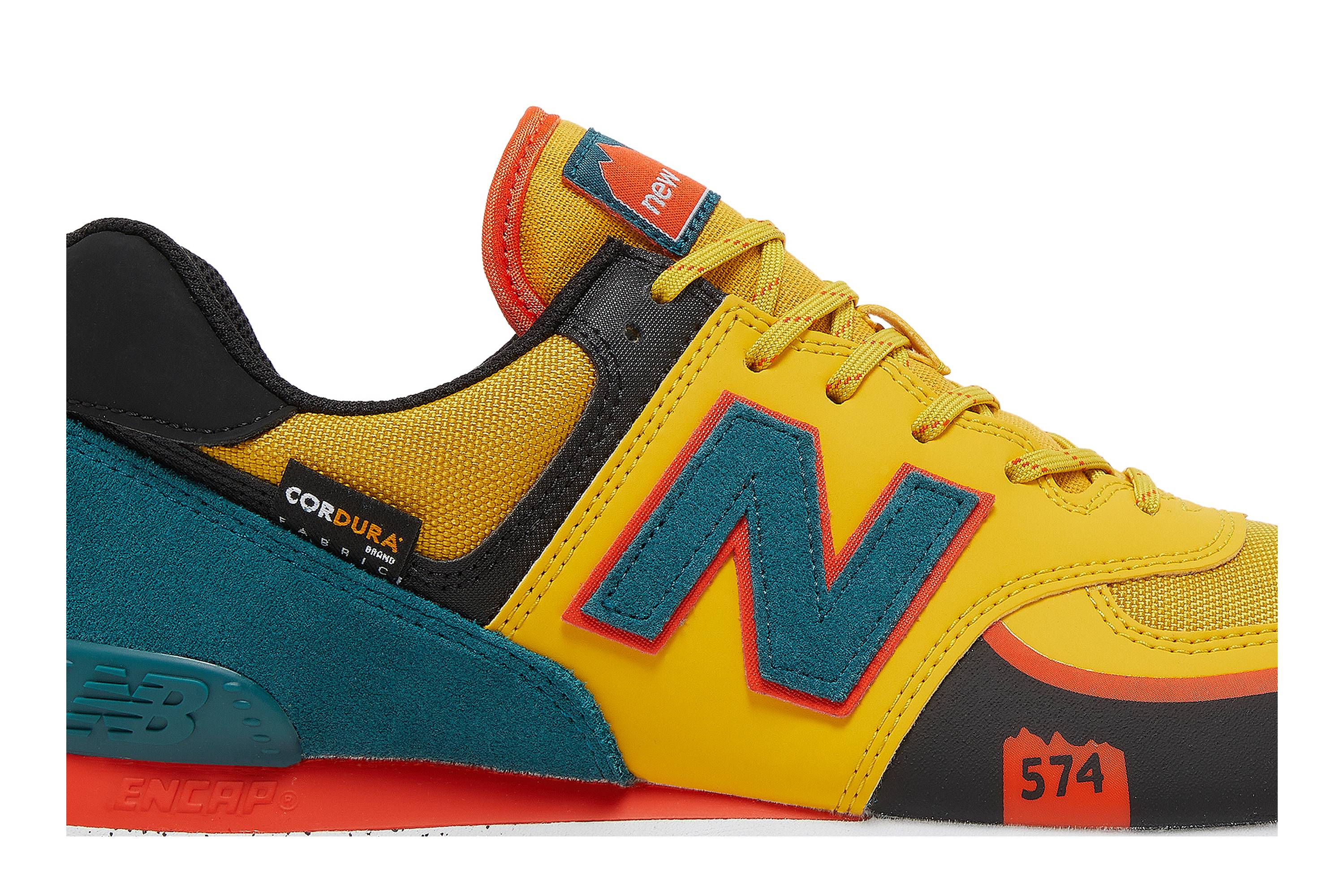 Step into Style: New Balance 574T U574TZ2 Cordura ‘Harvest Gold Blaze’ Men's Athletic Shoes