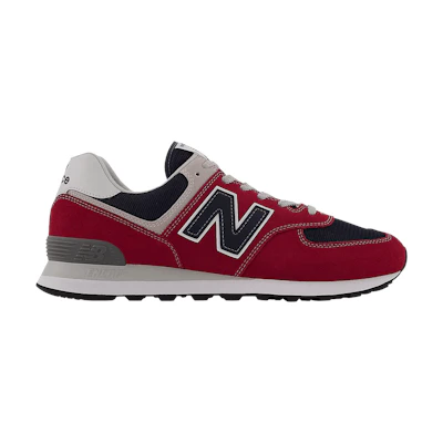 NB 574v2 2E Wide 'Red Navy'