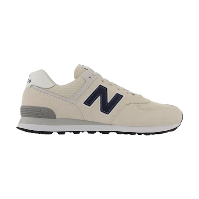NB 574v2 2E Wide 'Tan Navy'