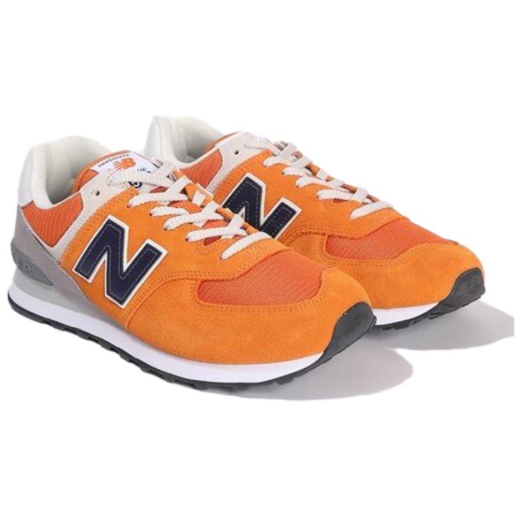Lookbook New Balance 574v2 ''Arancione Blu Navy'' ML574HJ2