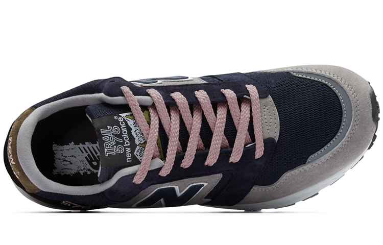 Lookbook New Balance 575 'Abu-Abu Navy Pink' Sepatu Sneakers MTL575NL