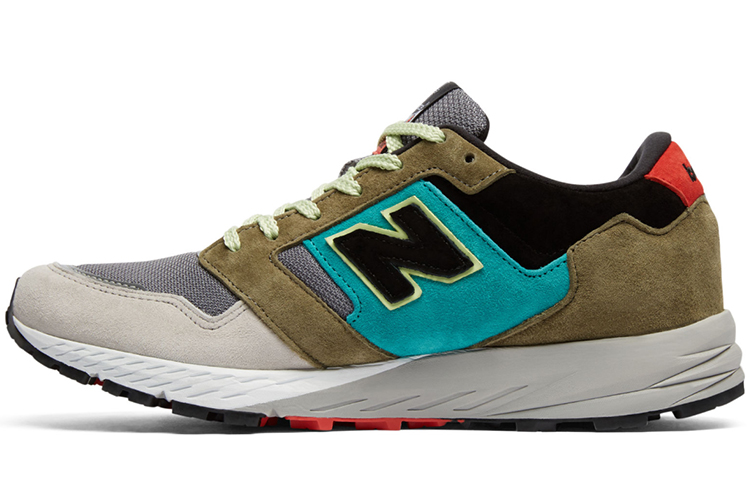 New Balance 575 Grey Green Black MTL575ST