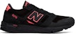 New Balance 575 Buatan England 'Hitam Highlighter Pink' MTL575NE