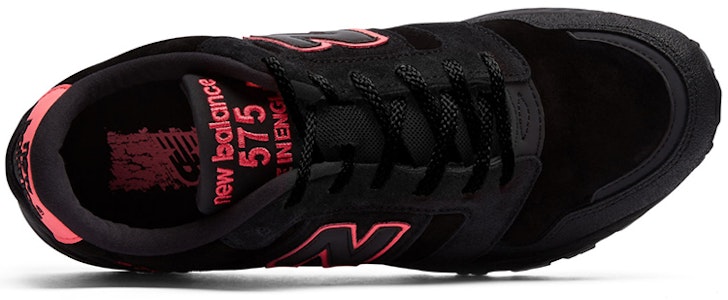 New Balance 575 buatan Inggris 'Hitam Highlighter Pink' MTL575NE Lookbook New Balance 575 buatan Inggris 'Hitam Highlighter Pink' MTL575NE