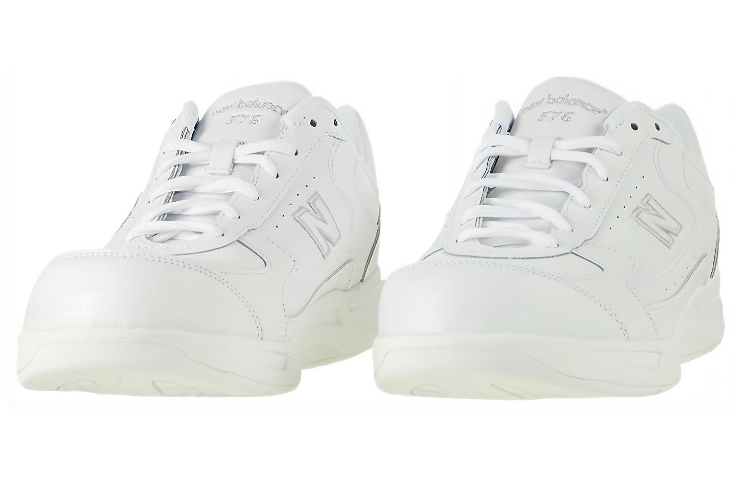 Order New Balance 576系列 耐磨減震 低筒運動休閒鞋 白銀