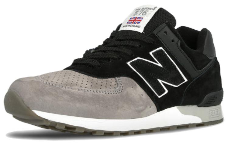 Lookbook New Balance 576 Buatan England 'Hitam Kelabu' M576PKG