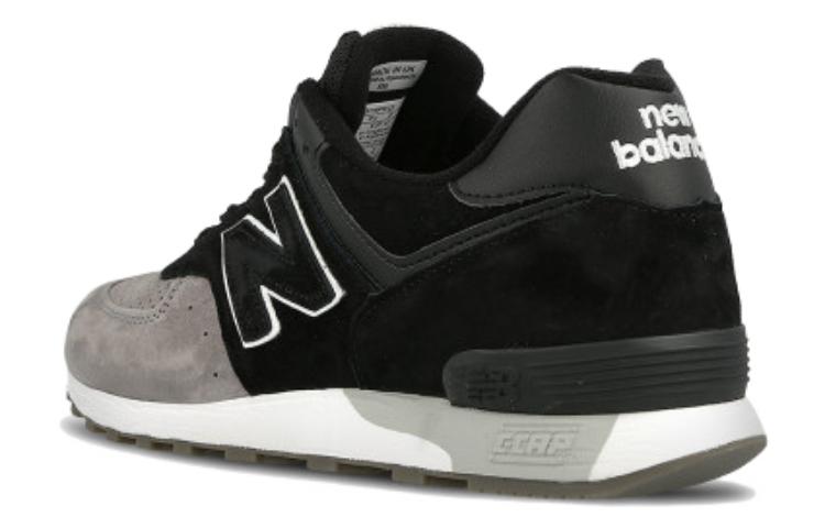 Shop New Balance 576 Buatan England 'Hitam Kelabu' M576PKG