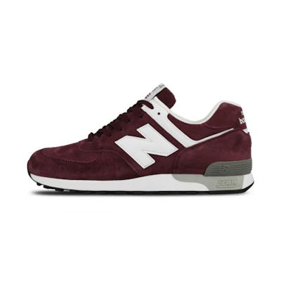NB 576 Series Made in UK Burgundy 'Wine Red White'
