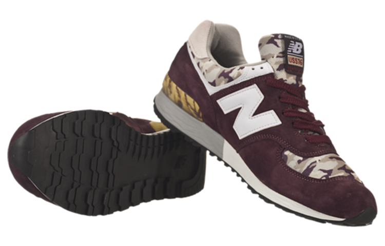 Shop New Balance 576 USA Bordeaux US576CM4