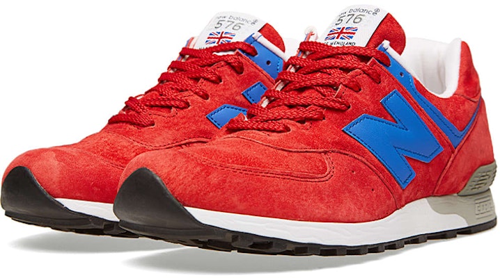 New Balance 576v Rojo/Azul 'Cemento' M576SRB Lookbook New Balance 576v Rojo/Azul 'Cemento' M576SRB