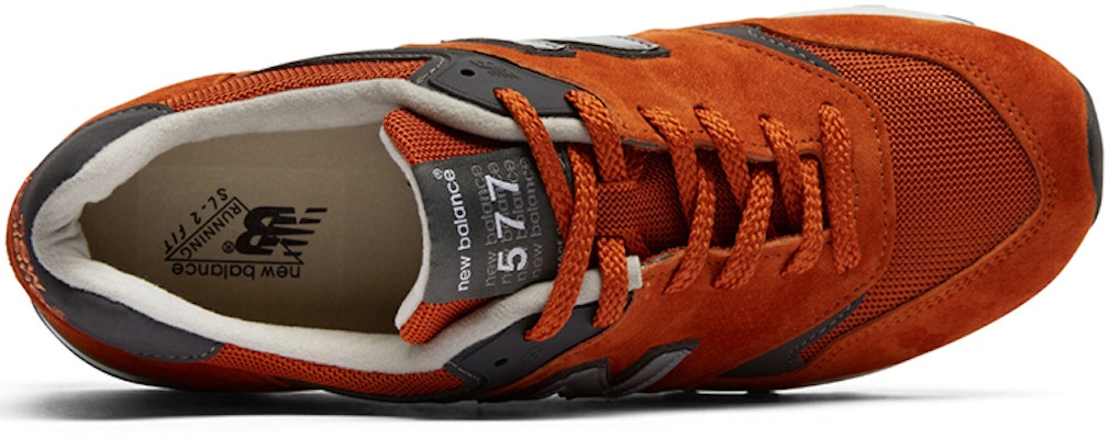 New Balance 577 英国制造 '烧橙色' M577ORG Lookbook New Balance 577 英国制造 '烧橙色' M577ORG