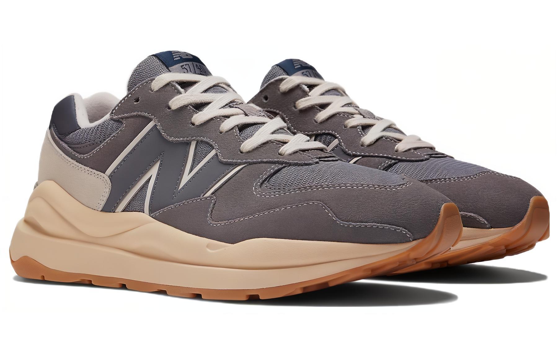 Lookbook New Balance 57/40 'Castlerock Sea Salt' Gris y Blanco M5740RSS