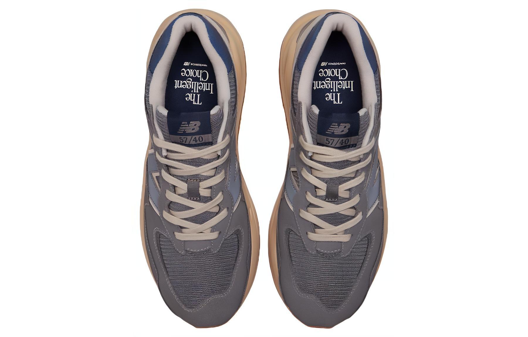 Shop New Balance 57/40 'Castlerock Sea Salt' Gris y Blanco M5740RSS