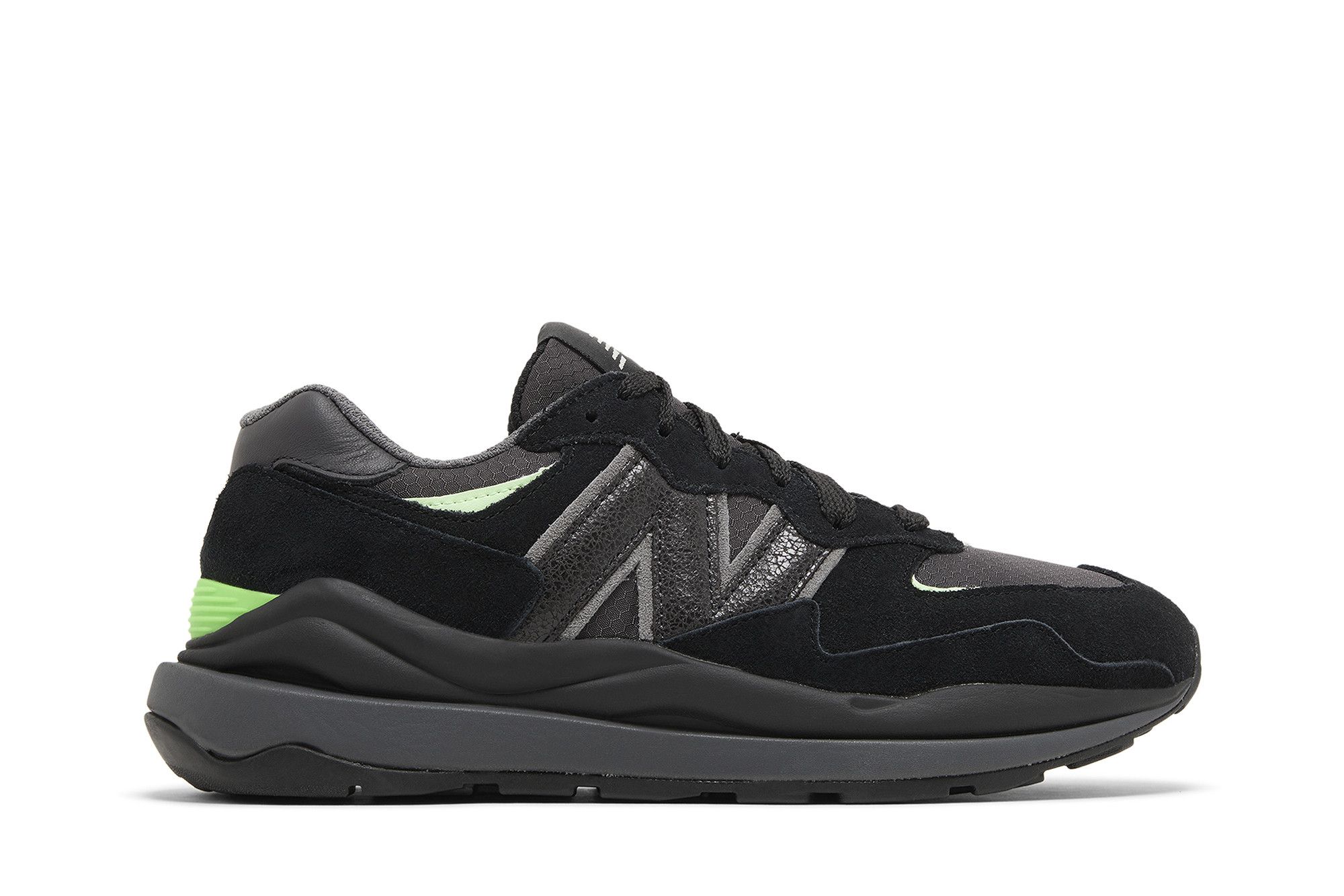 New Balance 57/40 'Wonderland Pack - Black Green Glow' M5740GHC