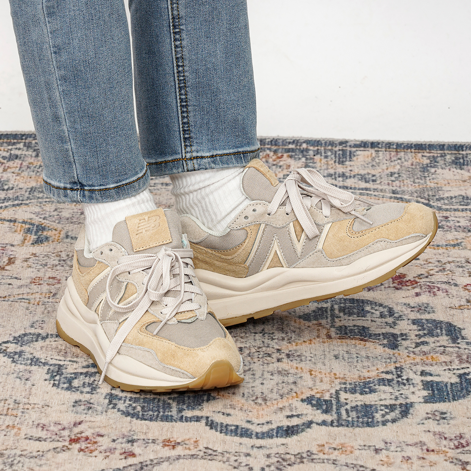 Sizing New Balance 57/40 休闲系列 米灰色 M5740UP