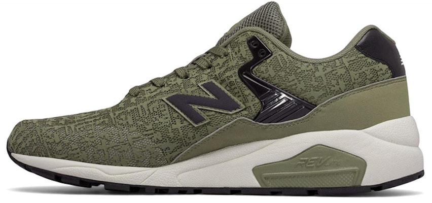 New Balance 580系列 輕便舒適 簡約休閒跑步鞋 軍綠色 Buy New Balance 580系列 輕便舒適 簡約休閒跑步鞋 軍綠色