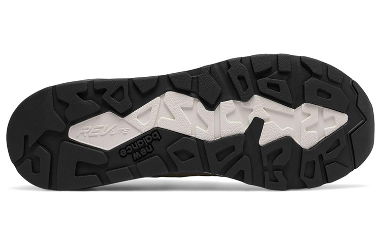 Shop New Balance 580系列 輕便舒適 簡約休閒跑步鞋 軍綠色