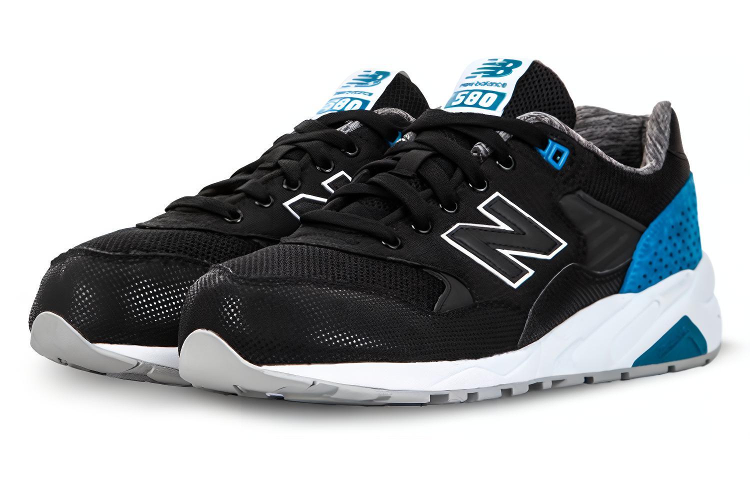 Lookbook New Balance 580 Azul/Negro MRT580MN