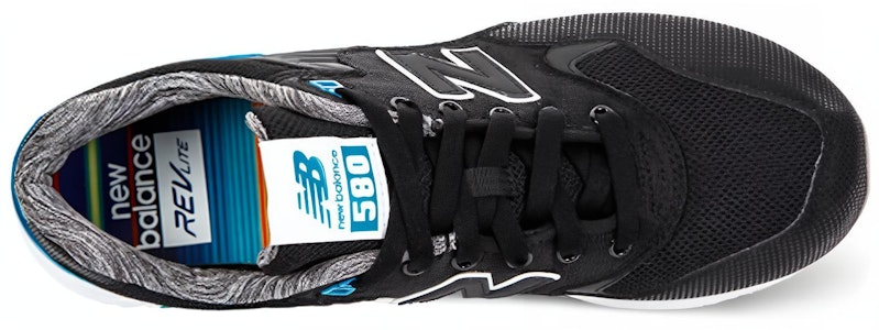 New Balance 580 /Biru 'Hitam' MRT580MN Shop New Balance 580 /Biru 'Hitam' MRT580MN