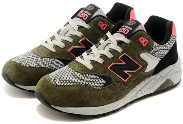 ニューバランス580 グリーンブラック MRT580CB Lookbook ニューバランス580 グリーンブラック MRT580CB