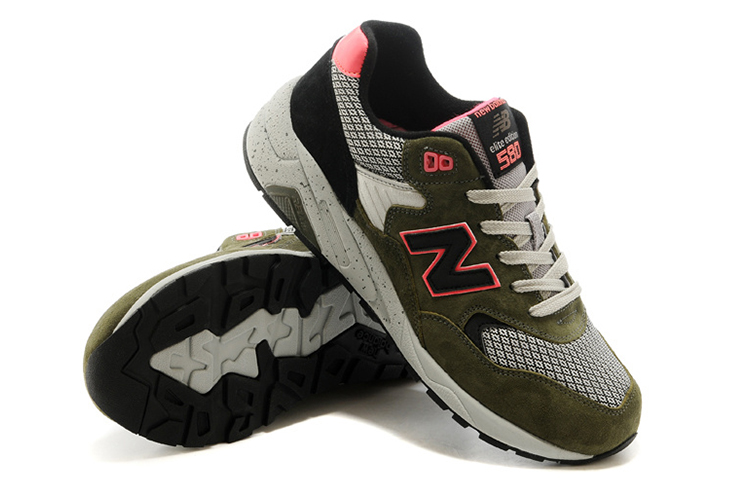 Shop New Balance 580 'Hijau Hitam' MRT580CB