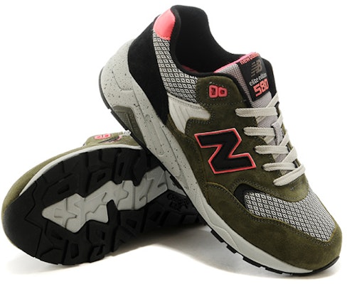 New Balance 580 'Hijau Hitam' MRT580CB Shop New Balance 580 'Hijau Hitam' MRT580CB