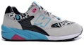 Order New Balance 580系列 舒適耐磨跑步鞋 男女同款 灰色 豹紋