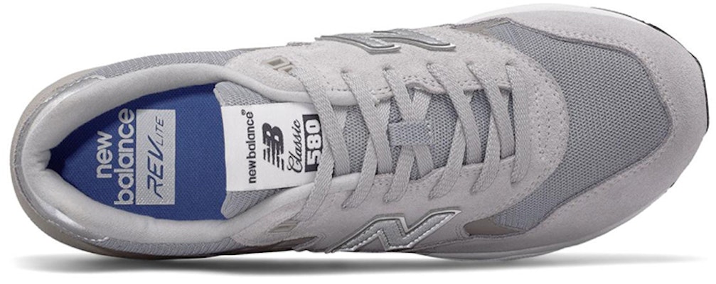 Sneakers New Balance 580Series Abu 'Cream Gray Putih' MRT580GE Lookbook Sneakers New Balance 580Series Abu 'Cream Gray Putih' MRT580GE