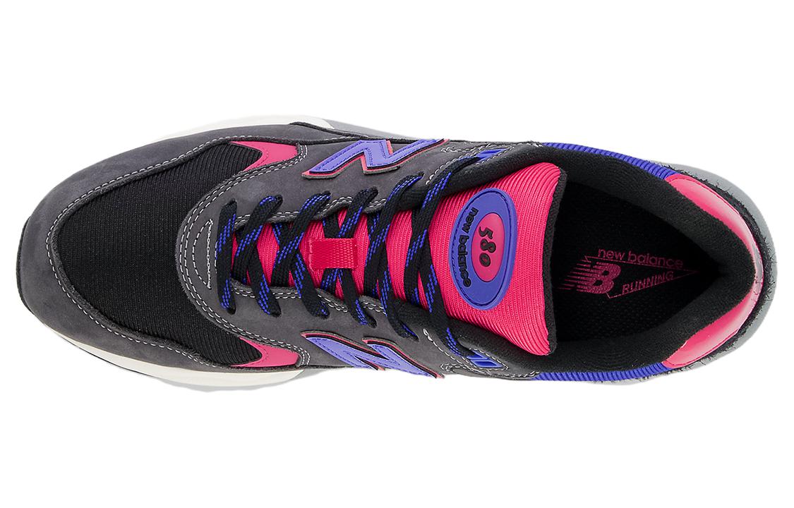 Shop New Balance NB 580 耐磨 低幫 跑步鞋 男款 黑灰紫