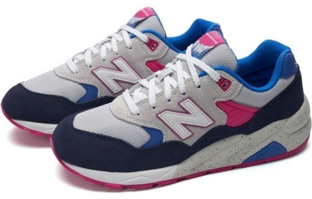 New Balance NB 580 防滑 低筒 跑步鞋 男女同款 粉灰色 D寬 Order New Balance NB 580 防滑 低筒 跑步鞋 男女同款 粉灰色 D寬