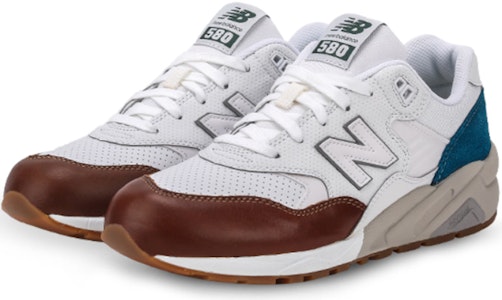 New Balance 580 D '白蓝棕' MRT580NM Lookbook New Balance 580 D '白蓝棕' MRT580NM