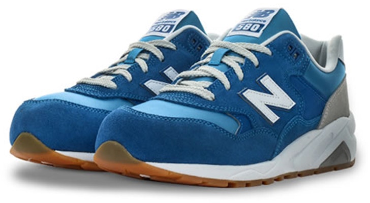 New Balance 580 Elite Blue White MRT580MP Lookbook New Balance 580 Elite Blue White MRT580MP