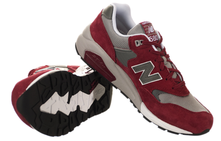 NB 580 Elite Burgundy/Grey 圖 4