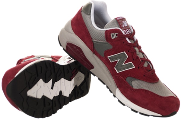 뉴발란스 580 엘리트 버건디/그레이 MRT580BY Shop 뉴발란스 580 엘리트 버건디/그레이 MRT580BY