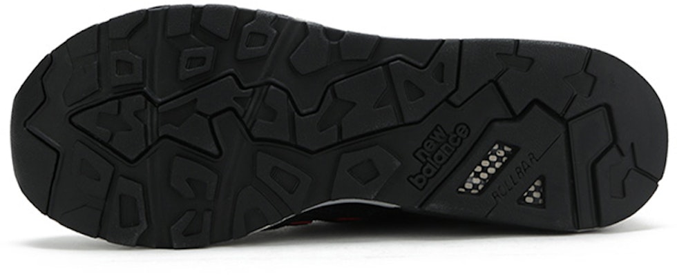 New Balance NB 580 低幫 跑步鞋 男款 黑紅色 Shop New Balance NB 580 低幫 跑步鞋 男款 黑紅色